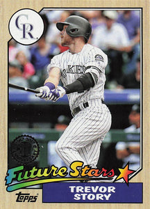 2017 Topps 1987 Topps Baseball 30th Anniversary Trevor Story #87-51