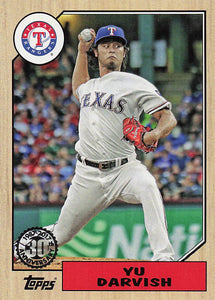 2017 Topps 1987 Topps Baseball 30th Anniversary Yu Darvish #87-53