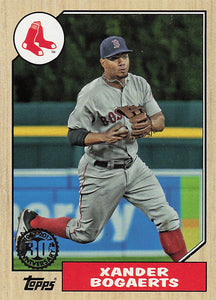 2017 Topps 1987 Topps Baseball 30th Anniversary Xander Bogaerts #87-93