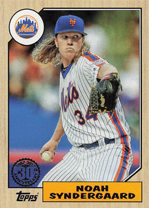 2017 Topps 1987 Topps Baseball 30th Anniversary Noah Syndergaard #87-94