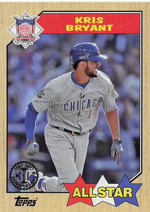 2017 Topps 1987 Topps Baseball 30th Anniversary Kris Bryant #87-117