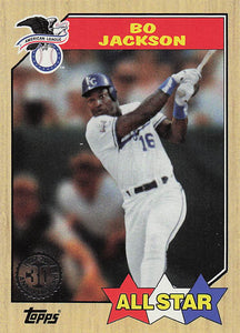 2017 Topps 1987 Topps Baseball 30th Anniversary Bo Jackson #87-123