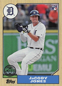 2017 Topps 1987 Topps Baseball 30th Anniversary Jacoby Jones #87-199 RC