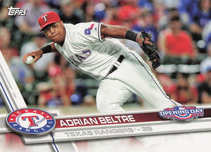 2017 Topps Opening Day Adrian Beltre #102