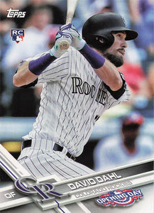 2017 Topps Opening Day David Dahl #126 RC