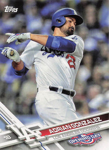 2017 Topps Opening Day Adrian Gonzalez #160