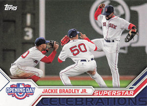 2017 Topps Opening Day Superstar Celebrations Jackie Bradley Jr. #SC-24