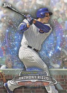 2017 Topps Opening Day Stars Anthony Rizzo #ODS-6
