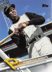 2017 Topps Update Series Variation Roberto Clemente #US136