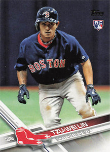 2017 Topps Update Series Tzu-Wei Lin #US142 RC