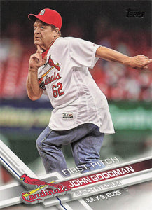 2017 Topps First Pitch John Goodman #FP-6