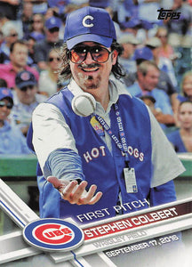 2017 Topps First Pitch Stephen Colbert #FP-22