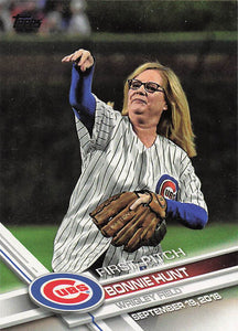 2017 Topps First Pitch Bonnie Hunt #FP-21