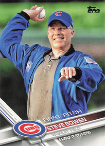 2017 Topps First Pitch Steve Bowen #FP-35