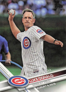 2017 Topps First Pitch Luke Donald #FP-40