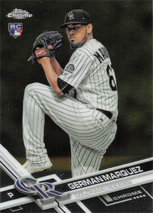 2017 Topps Chrome German Marquez #42 RC