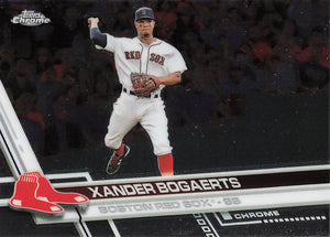 2017 Topps Chrome Xander Bogaerts #45