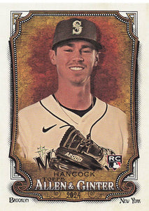 2024 Topps Allen & Ginter  Emerson Hancock #21 RC