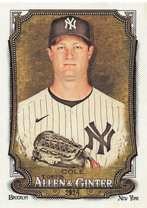 2024 Topps Allen & Ginter  Gerrit Cole #25