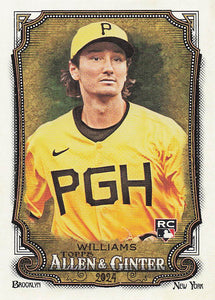 2024 Topps Allen & Ginter  Alika Williams #85 RC