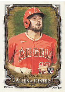 2024 Topps Allen & Ginter  Nolan Schanuel #88 RC