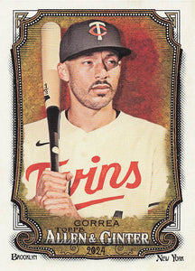 2024 Topps Allen & Ginter  Carlos Correa #90