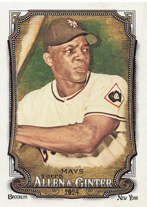 2024 Topps Allen & Ginter  Willie Mays #118