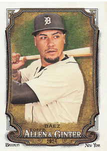 2024 Topps Allen & Ginter  Javier Báez #158