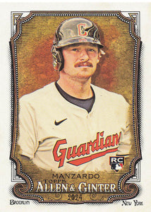 2024 Topps Allen & Ginter  Kyle Manzardo #167 RC