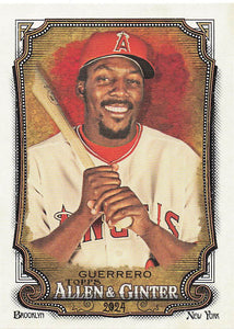 2024 Topps Allen & Ginter  Vladimir Guerrero #180