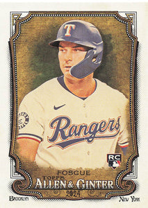 2024 Topps Allen & Ginter  Justin Foscue #253 RC