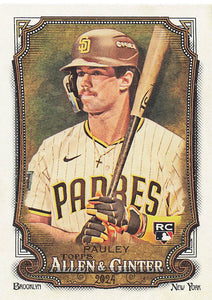 2024 Topps Allen & Ginter  Graham Pauley #258 RC