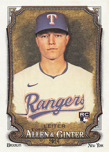 2024 Topps Allen & Ginter  Jack Leiter #271 RC