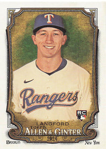 2024 Topps Allen & Ginter  Wyatt Langford #278 RC