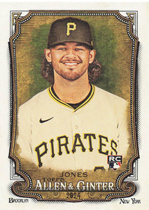 2024 Topps Allen & Ginter  Jared Jones #298 RC