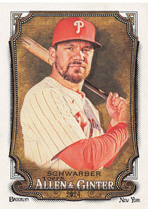 2024 Topps Allen & Ginter  Kyle Schwarber #306 SP