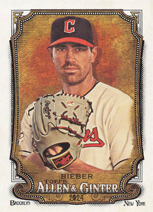 2024 Topps Allen & Ginter  Shane Bieber #341 SP