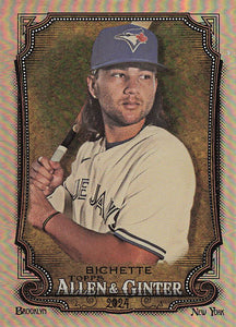 2024 Topps Allen & Ginter Silver Portrait Bo Bichette #9
