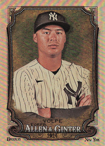 2024 Topps Allen & Ginter Silver Portrait Anthony Volpe #11