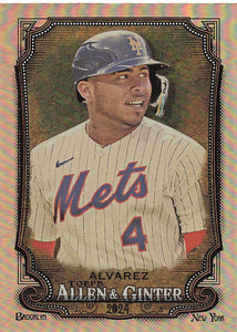 2024 Topps Allen & Ginter Silver Portrait Francisco Alvarez #16