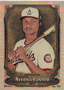 2024 Topps Allen & Ginter Silver Portrait CJ Abrams #17
