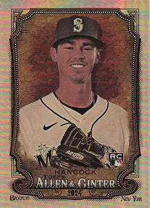 2024 Topps Allen & Ginter Silver Portrait Emerson Hancock #21 RC