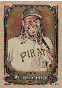 2024 Topps Allen & Ginter Silver Portrait Oneil Cruz #55