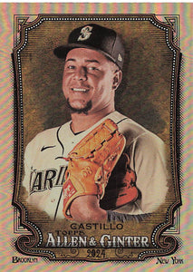 2024 Topps Allen & Ginter Silver Portrait Luis Castillo #80