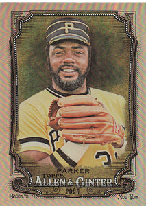 2024 Topps Allen & Ginter Silver Portrait Dave Parker #116