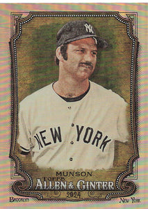 2024 Topps Allen & Ginter Silver Portrait Thurman Munson #126
