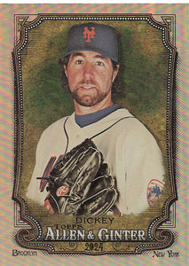 2024 Topps Allen & Ginter Silver Portrait R.A. Dickey #127