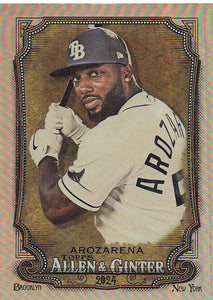 2024 Topps Allen & Ginter Silver Portrait Randy Arozarena #145