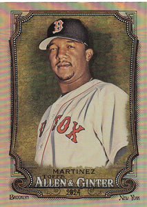 2024 Topps Allen & Ginter Silver Portrait Pedro Martinez #154