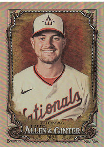 2024 Topps Allen & Ginter Silver Portrait Lane Thomas #173